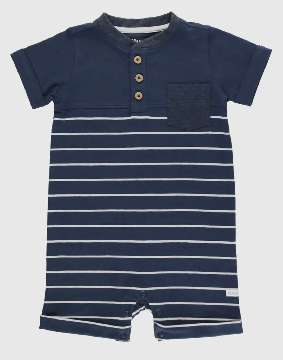 Navy Romper