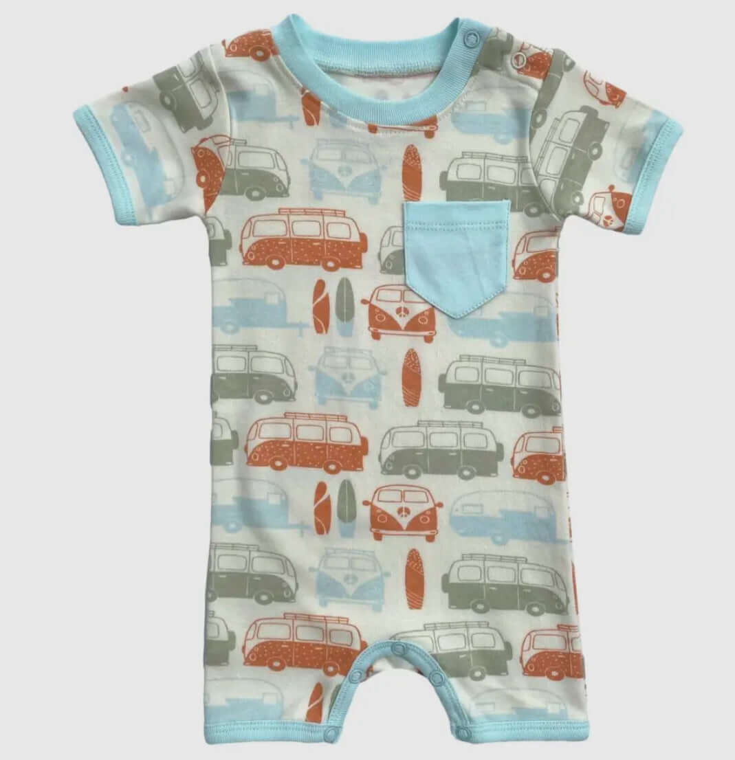 Surfing USA Romper