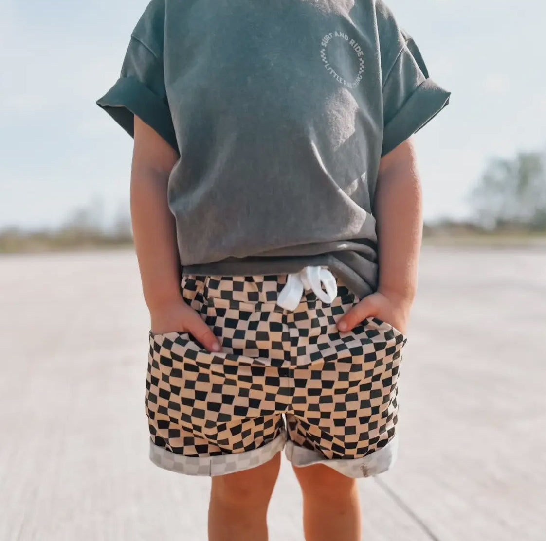 Checkered Shorts