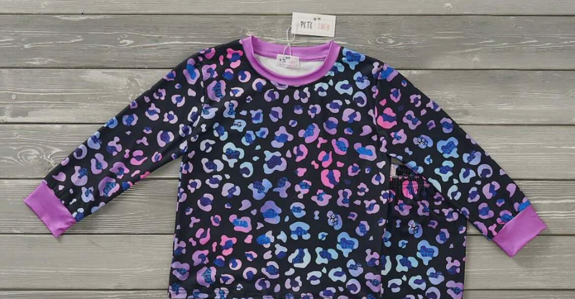 Plum Safari Loungewear Set