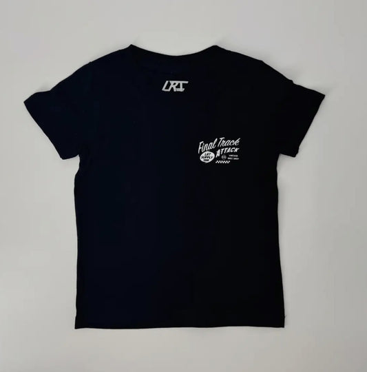 Black Final Track Attack Tee