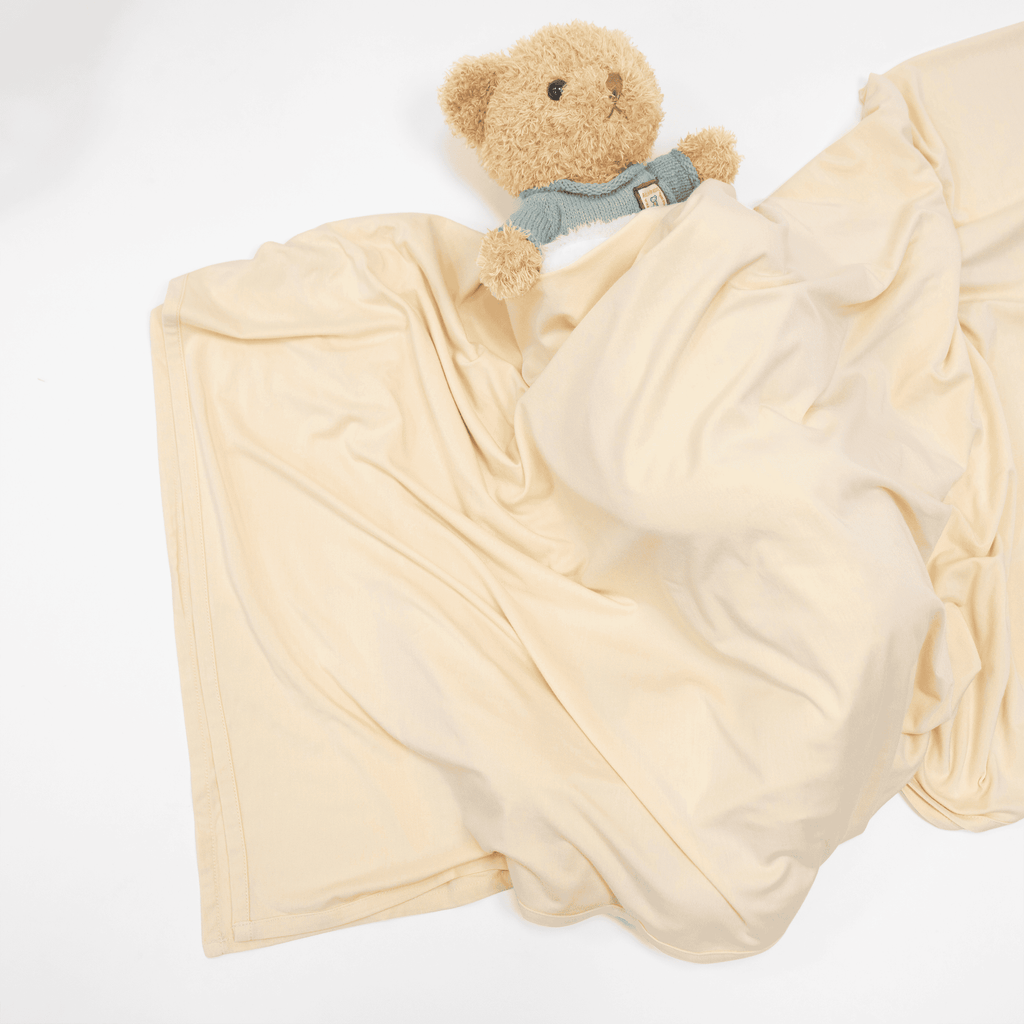 Bamboo Swaddle Blankets in Sand